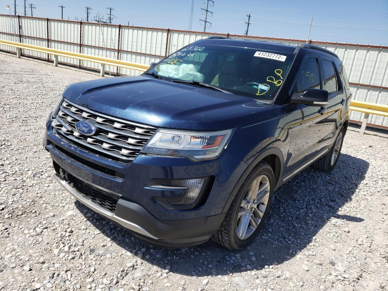 Photo 2 from auction – 2016 FORD EXPLORER X with VIN 1FM5K7D88GGA34418