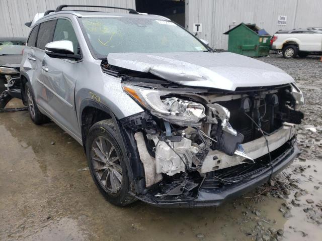 TOYOTA HIGHLANDER 2017 with VIN 5TDJZRFH5HS401046 - Photo from auction
