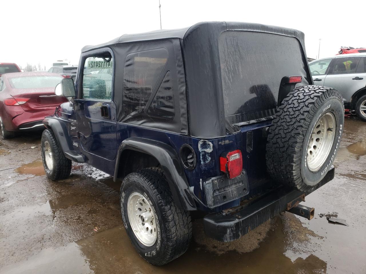 Photo 3 from auction – 2000 JEEP WRANGLER / with VIN 1J4FA49S7YP768915