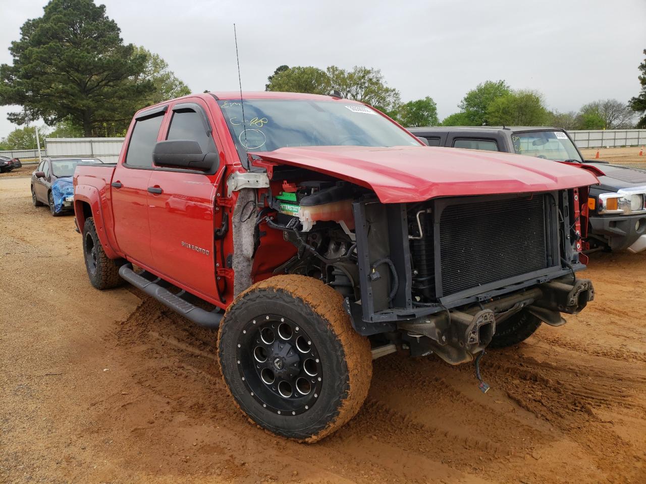 CHEVROLET SILVERADO 2014 with VIN 3GCUKREC5EG456839 - Photo from auction