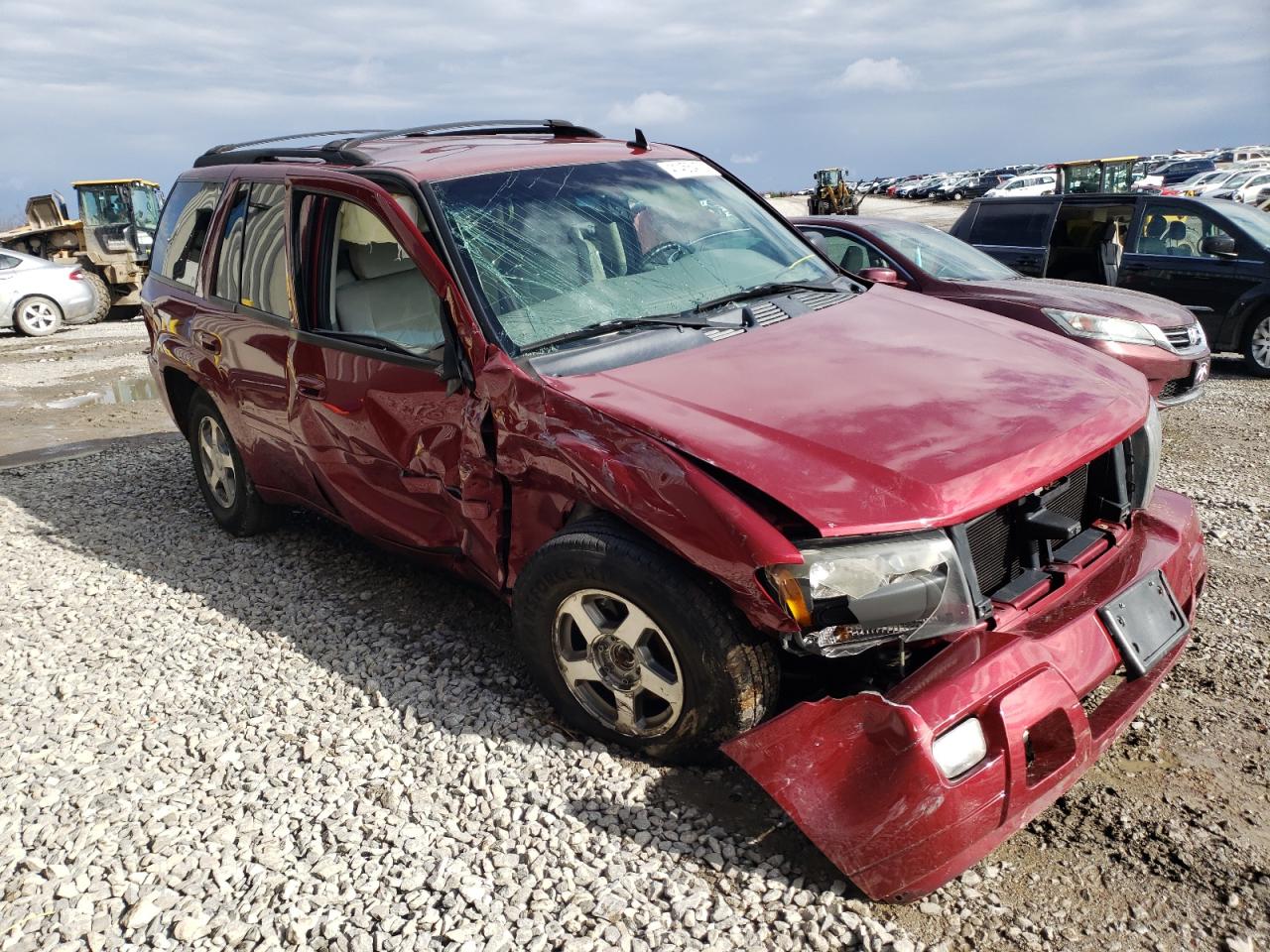 CHEVROLET TRAILBLAZE 2007 with VIN 1GNDT13S572223376 - Photo from auction