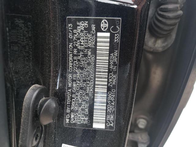 Photo 10 from auction – 2013 TOYOTA PRIUS with VIN JTDKN3DU0D5594980