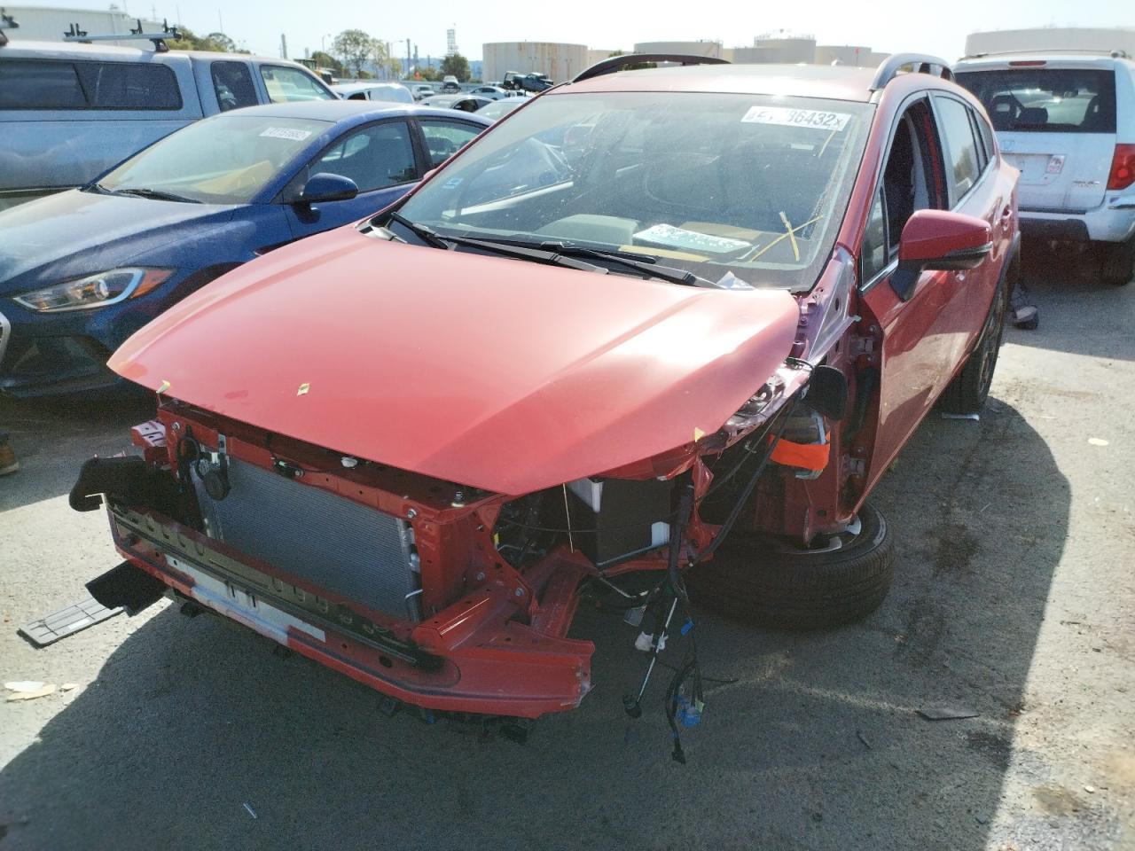 Photo 2 from auction – 2021 SUBARU CROSSTREK with VIN JF2GTHMC8M8666587