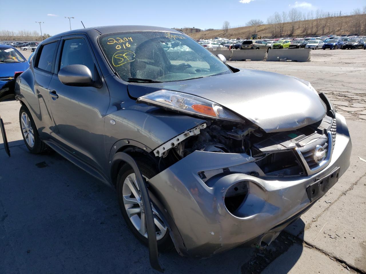 Photo 1 from auction – 2013 NISSAN JUKE S with VIN JN8AF5MV3DT210042