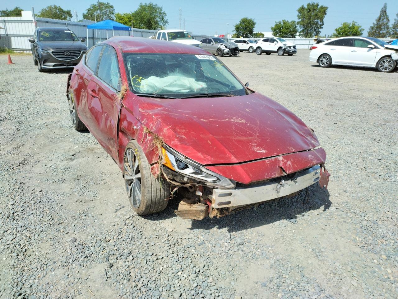NISSAN ALTIMA SR 2020 with VIN 1N4BL4CV5LC247568 - Photo from auction