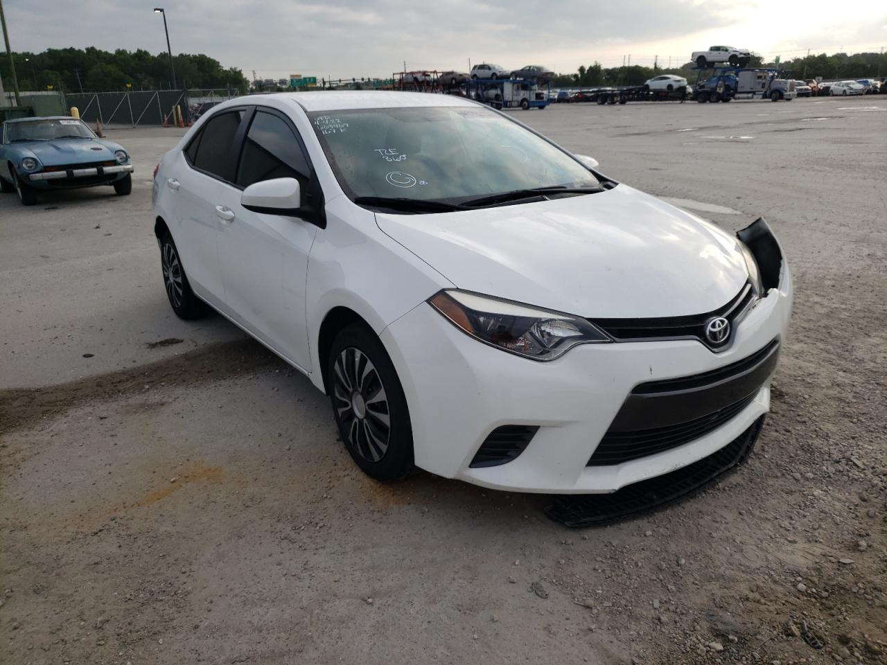 TOYOTA COROLLA L 2016 with VIN 2T1BURHE5GC611837 - Photo from auction
