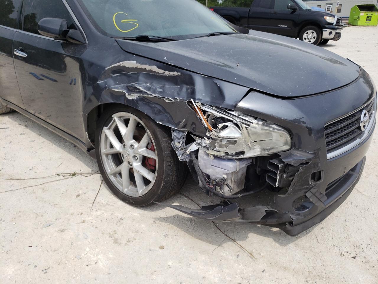Photo 9 from auction – 2009 NISSAN MAXIMA S with VIN 1N4AA51E09C824929