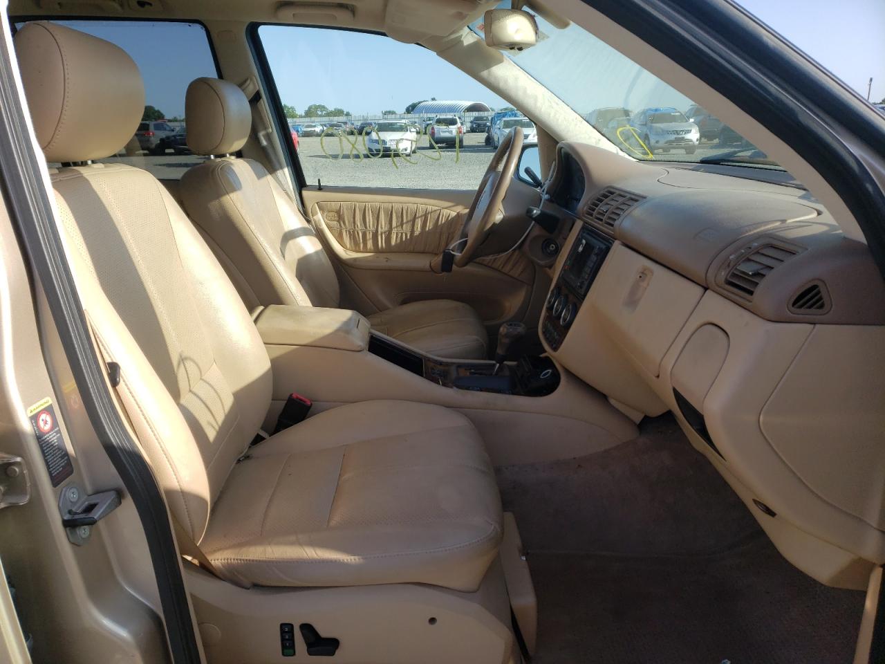 Photo 5 from auction – 2002 MERCEDES-BENZ ML 320 with VIN 4JGAB54E32A304417