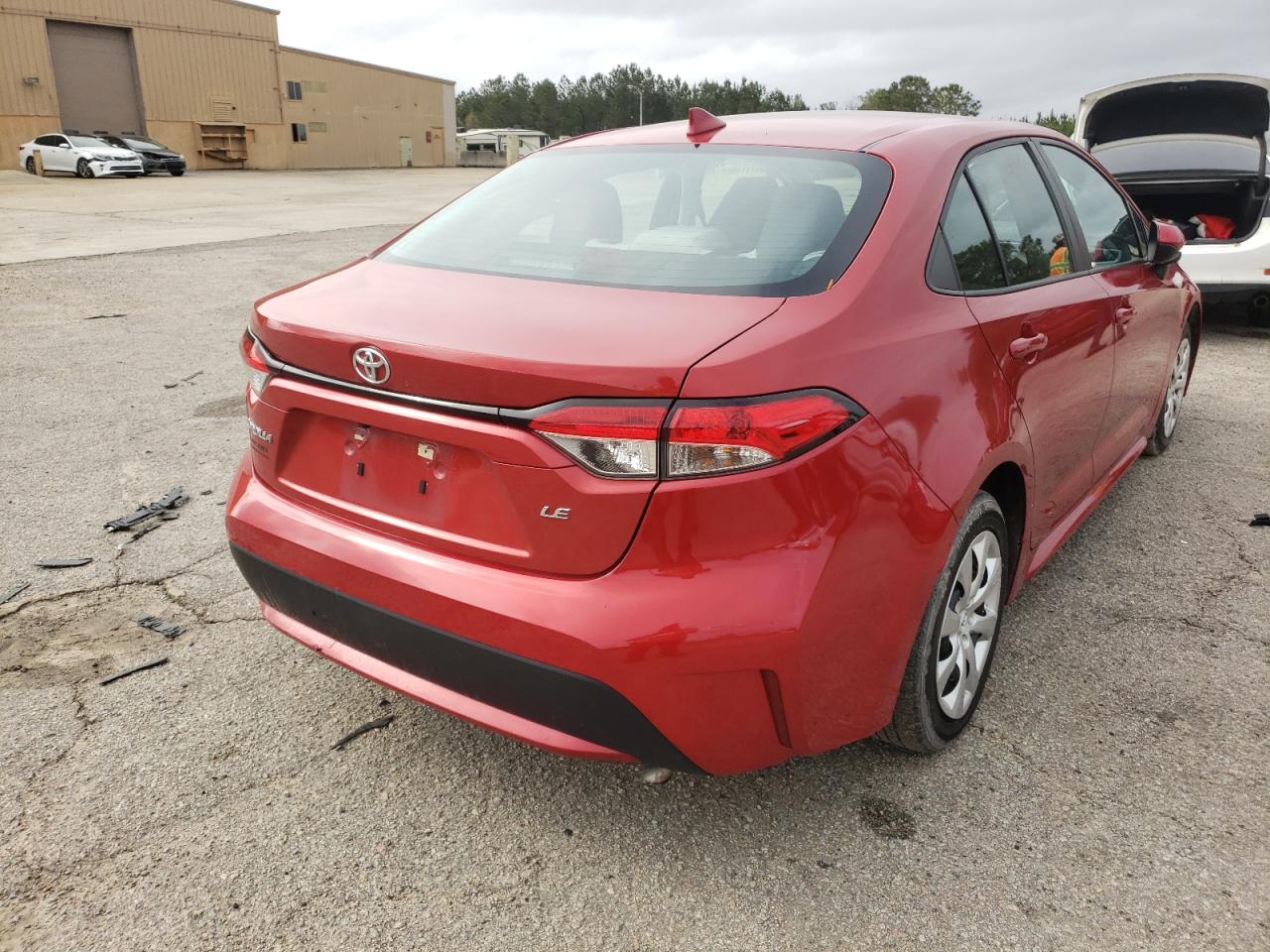 Photo 4 from auction – 2020 TOYOTA COROLLA LE with VIN 5YFEPRAEXLP035669