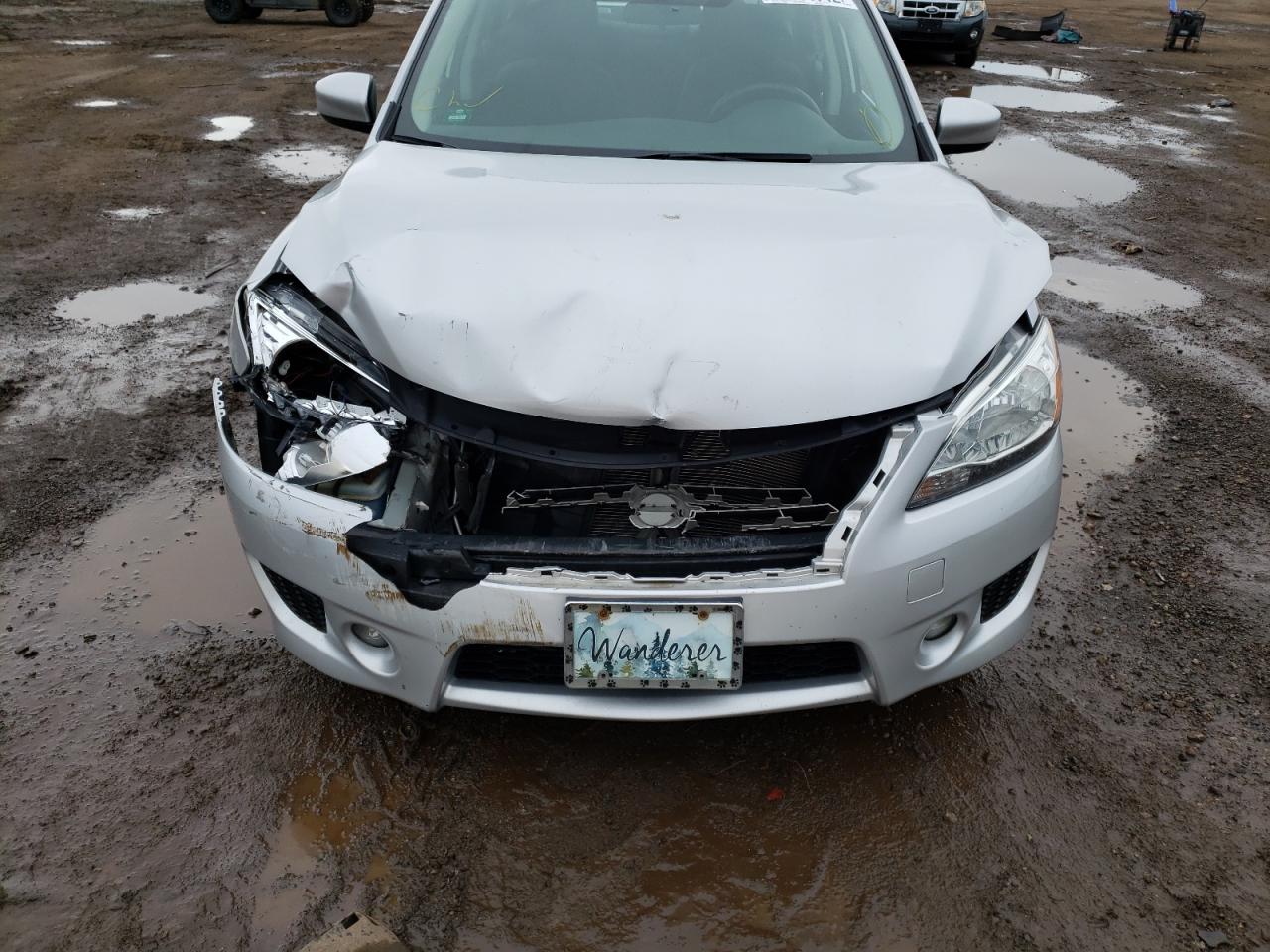 Photo 9 from auction – 2014 NISSAN SENTRA S with VIN 3N1AB7AP5EY306386