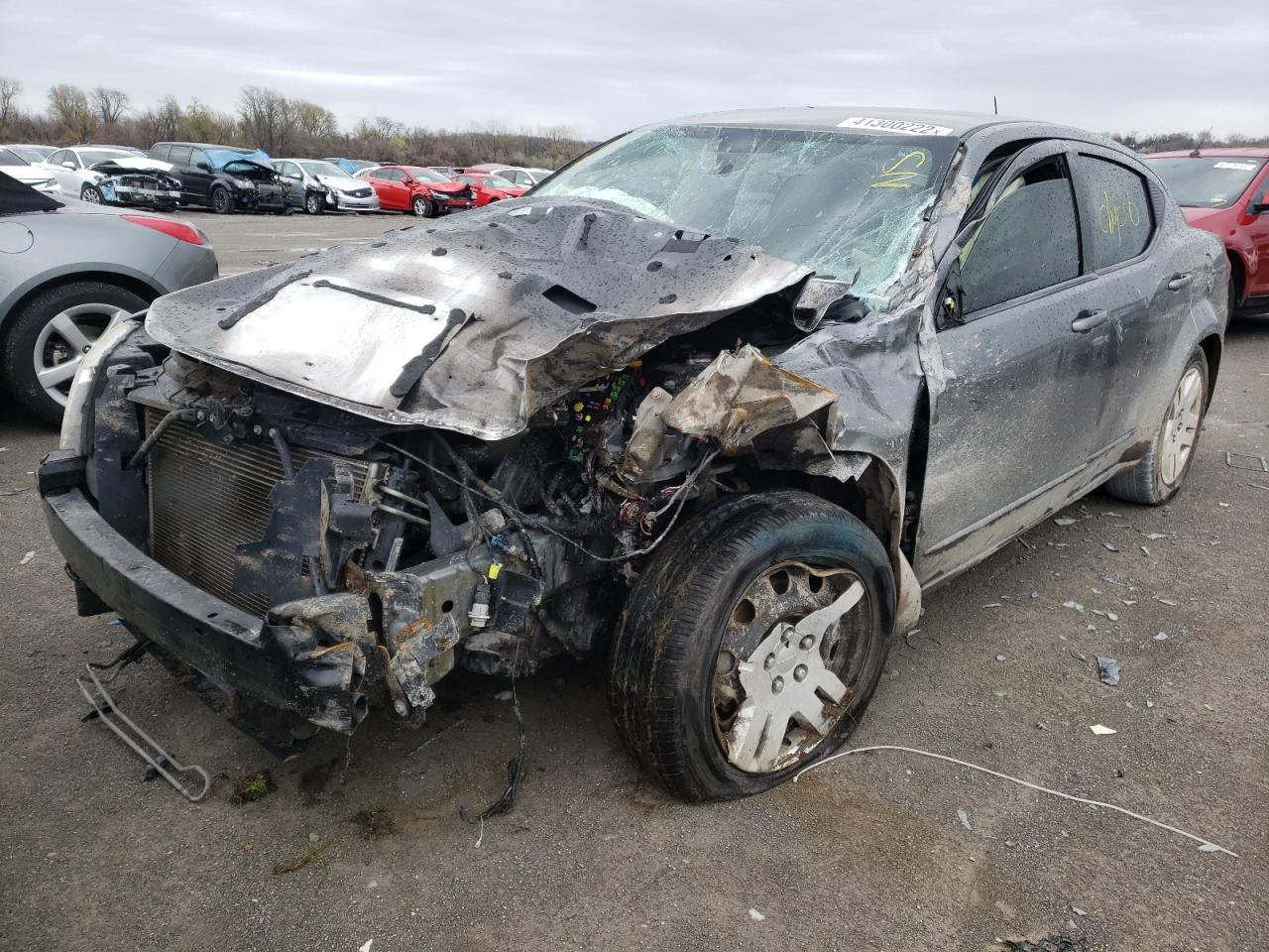 Photo 2 from auction – 2012 DODGE AVENGER SE with VIN 1C3CDZAB2CN193804