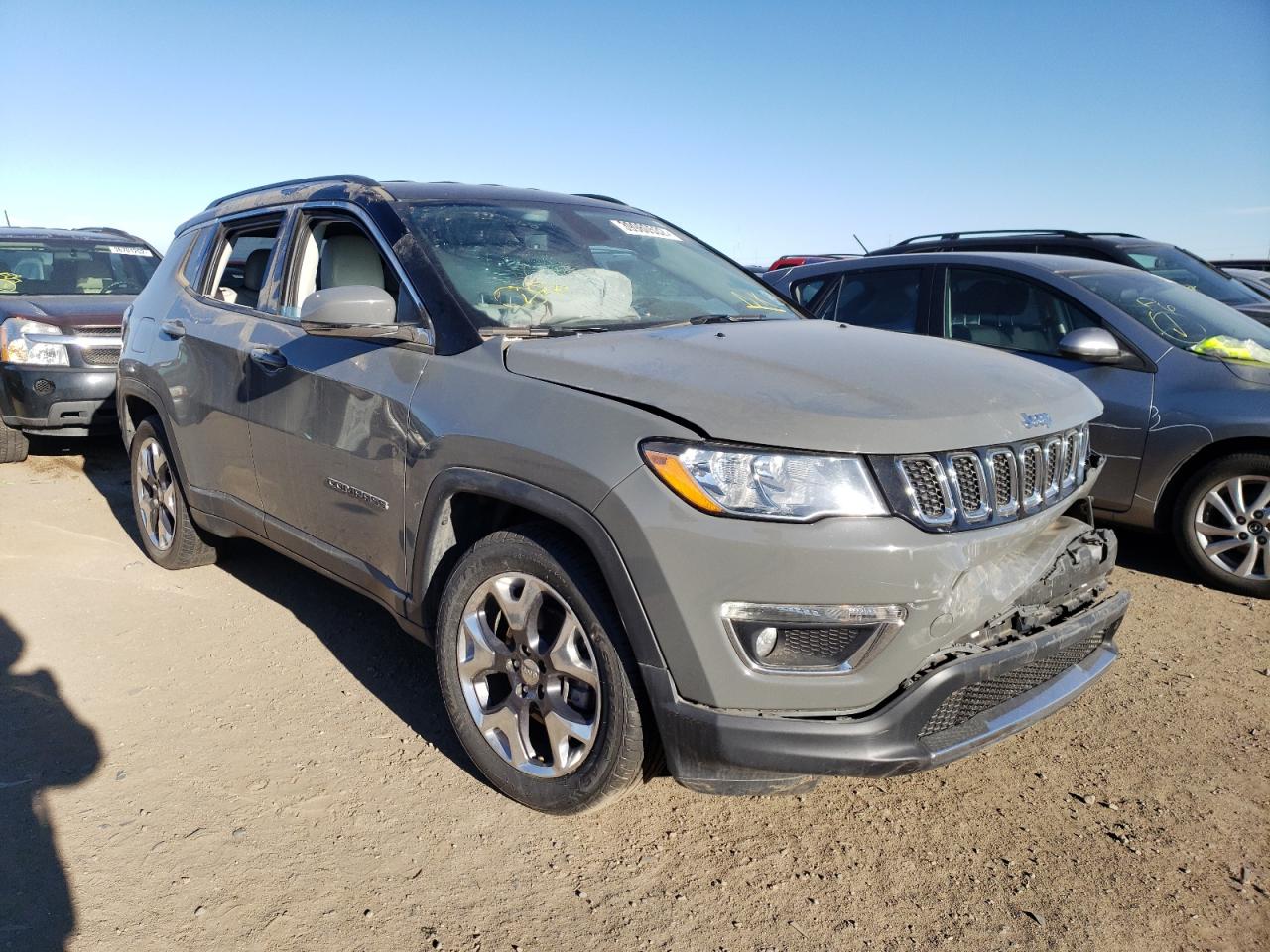 JEEP COMPASS LI 2020 with VIN 3C4NJCCB8LT165920 - Photo from auction