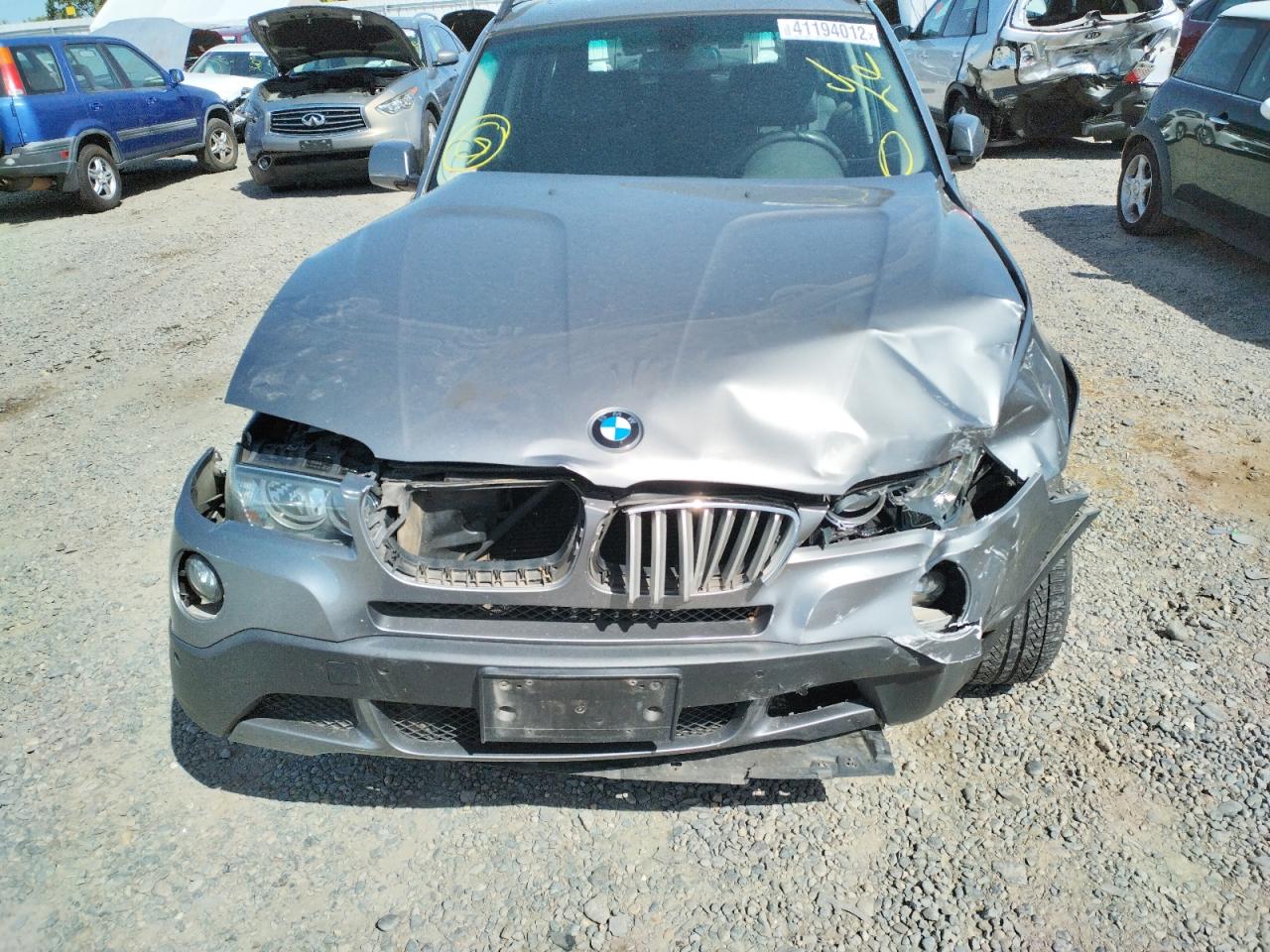Photo 9 from auction – 2009 BMW X3 XDRIVE3 with VIN WBXPC93489WE79180