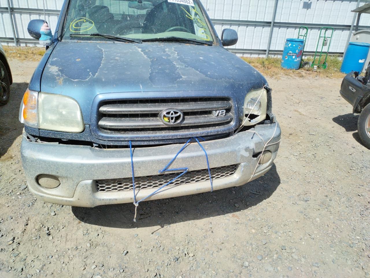 Photo 9 from auction – 2002 TOYOTA SEQUOIA SR with VIN 5TDZT34A02S097641
