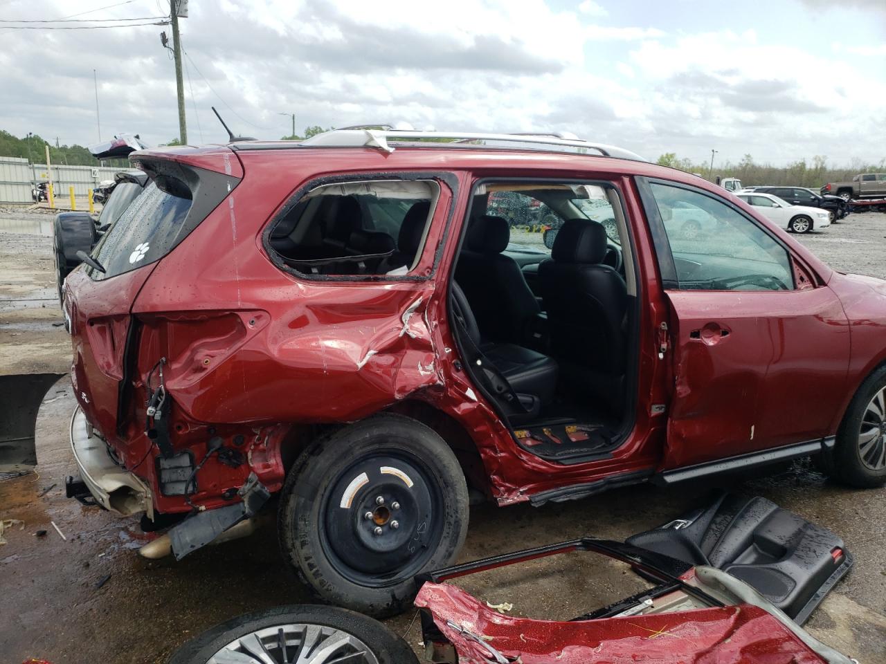 Photo 9 from auction – 2017 NISSAN PATHFINDER with VIN 5N1DR2MN9HC634342