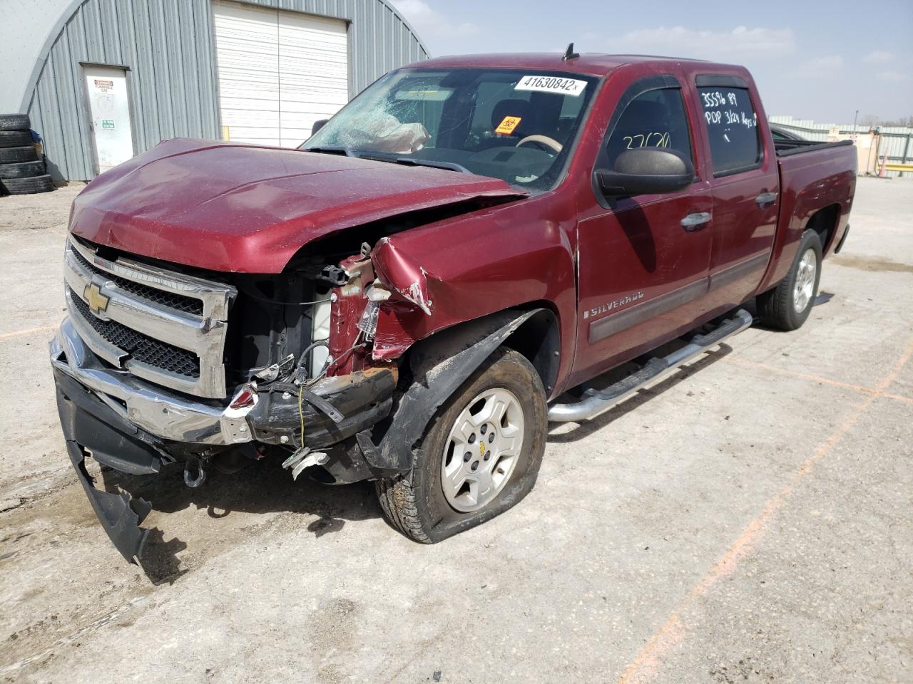 Photo 2 from auction – 2009 CHEVROLET SILVERADO with VIN 3GCEC23089G200623