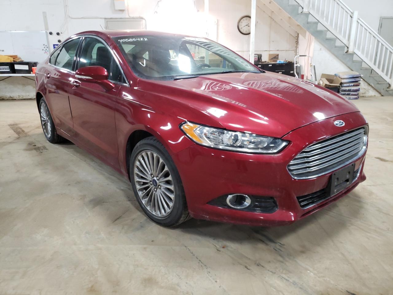FORD FUSION TIT 2015 with VIN 3FA6P0K97FR268396 - Photo from auction