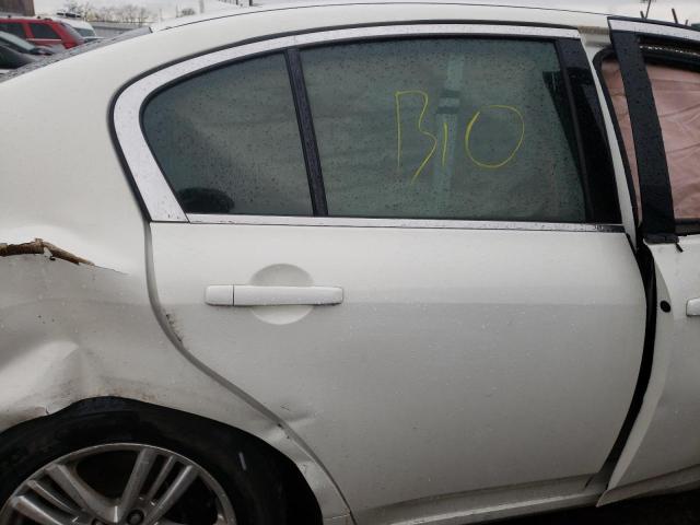 Photo 6 from auction – 2011 INFINITI G25 with VIN JN1DV6AR0BM451544