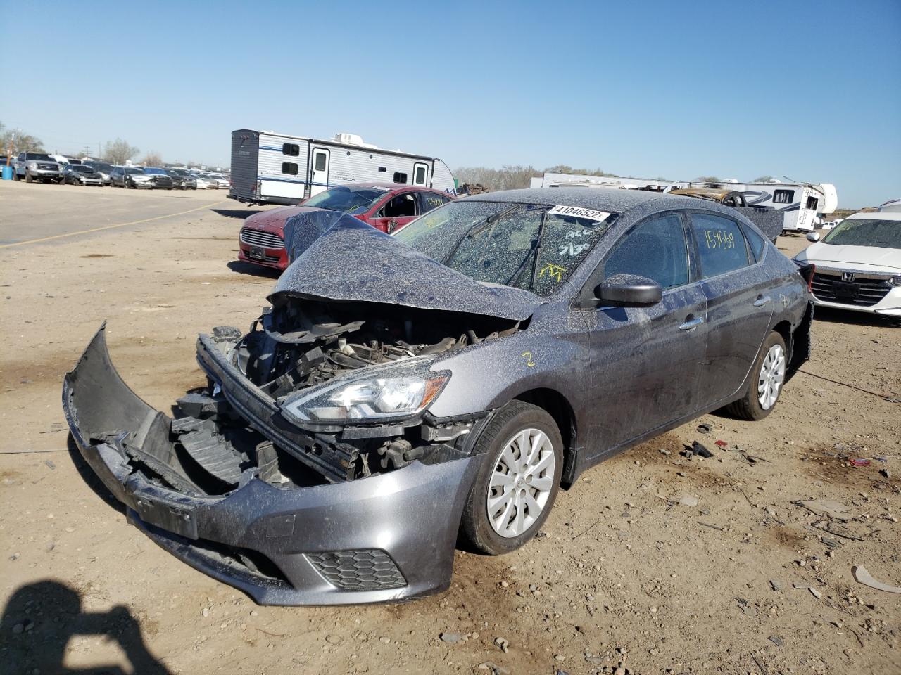 Photo 2 from auction – 2016 NISSAN SENTRA S with VIN 3N1AB7AP9GY296609