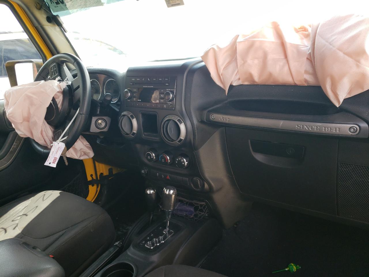 Photo 9 from auction – 2015 JEEP WRANGLER S with VIN 1C4AJWAG2FL618038