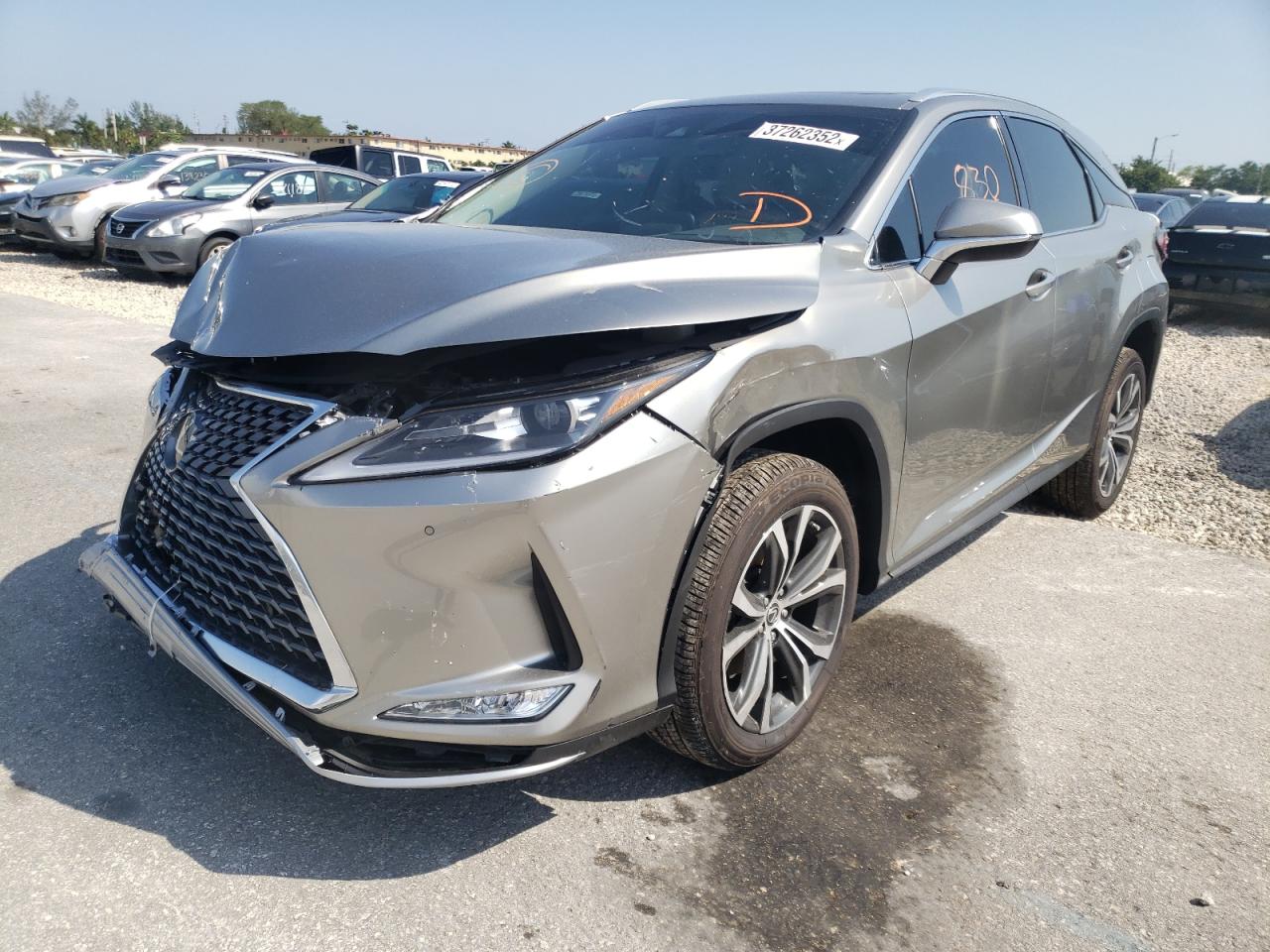 Photo 2 from auction – 2022 LEXUS RX 350 with VIN 2T2HZMAA3NC232429