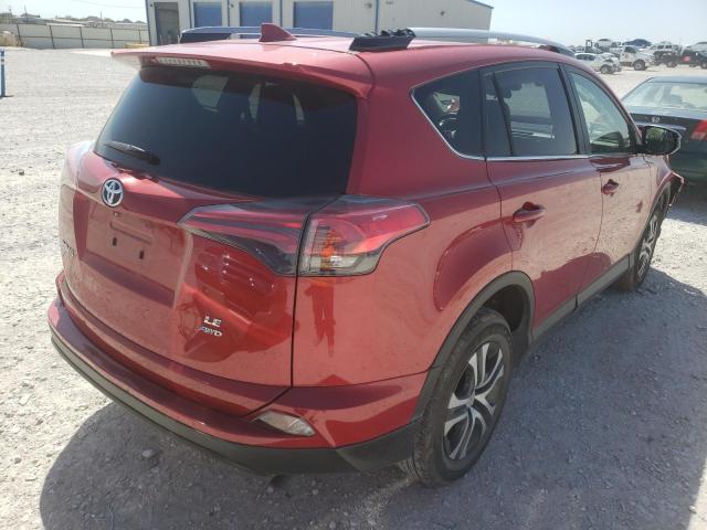 Photo 4 from auction – 2017 TOYOTA RAV4 LE with VIN JTMBFREV9HJ160285