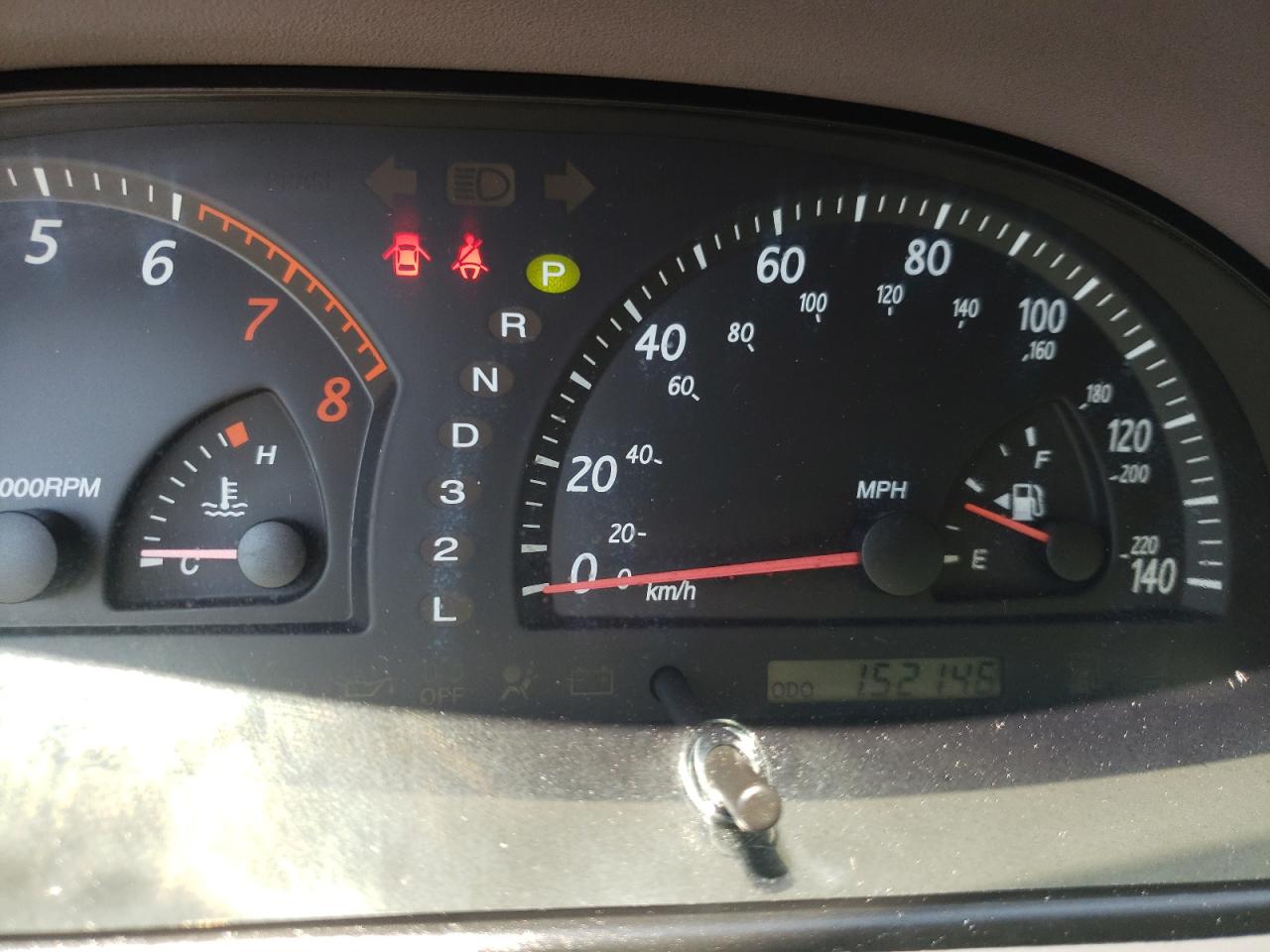 Photo 8 from auction – 2003 TOYOTA CAMRY with VIN 4T1BF30K93U564541