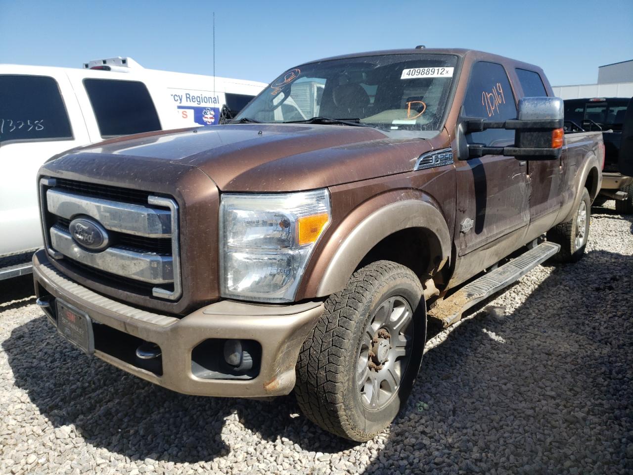 Photo 2 from auction – 2012 FORD F250 SUPER with VIN 1FT7W2BT2CEA79159