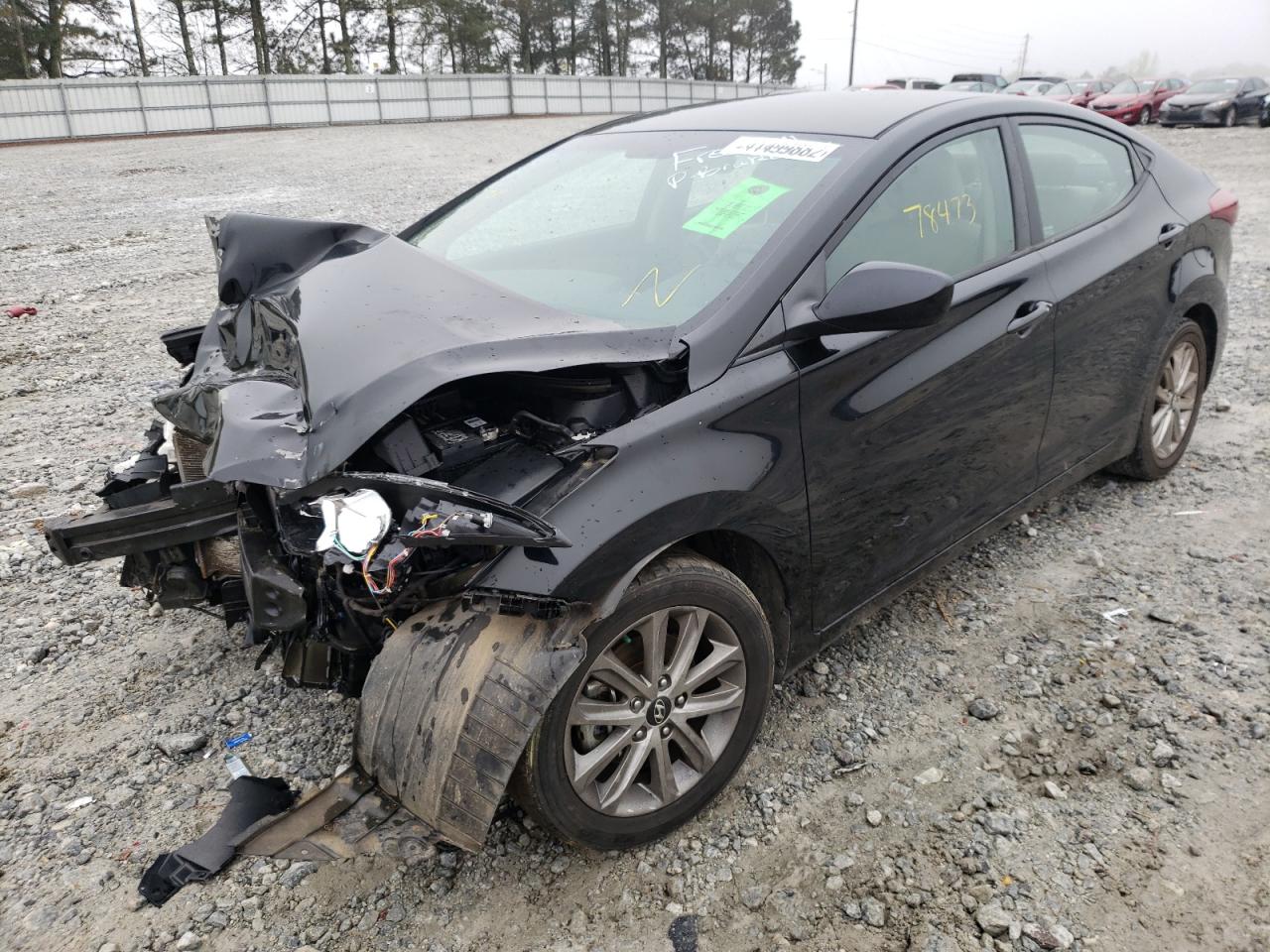 Photo 2 from auction – 2016 HYUNDAI ELANTRA SE with VIN KMHDH4AE0GU479367