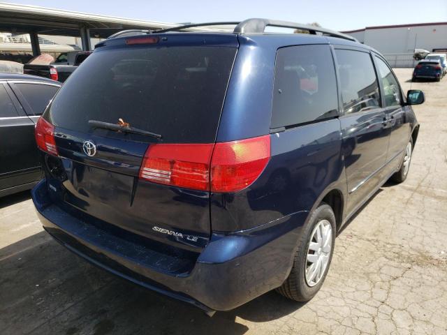 Photo 4 from auction – 2004 TOYOTA SIENNA CE with VIN 5TDZA23C04S042905
