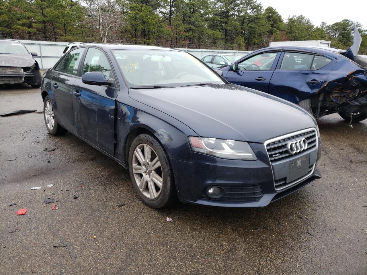 AUDI A4 PREMIUM 2010 with VIN WAUBFAFL7AN055514 - Photo from auction