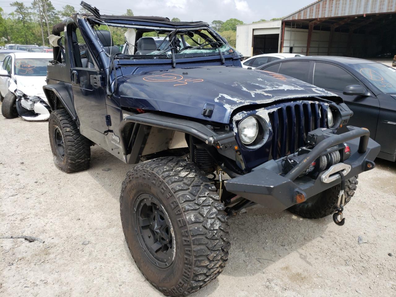 JEEP WRANGLER / 2006 with VIN 1J4FA44S56P727669 - Photo from auction