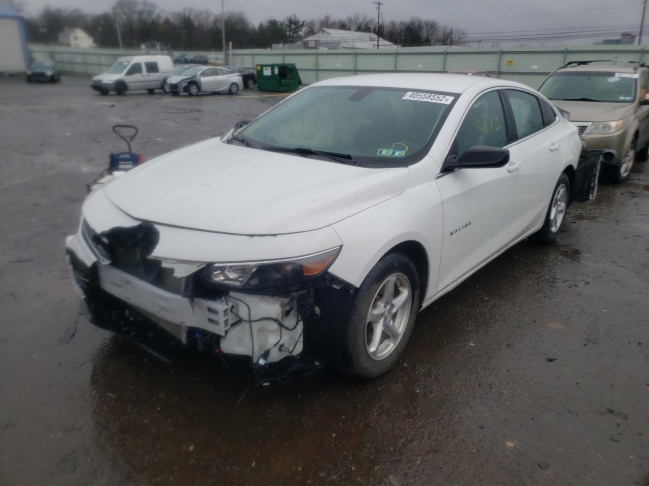 Photo 2 from auction – 2018 CHEVROLET MALIBU LS with VIN 1G1ZB5ST6JF264191