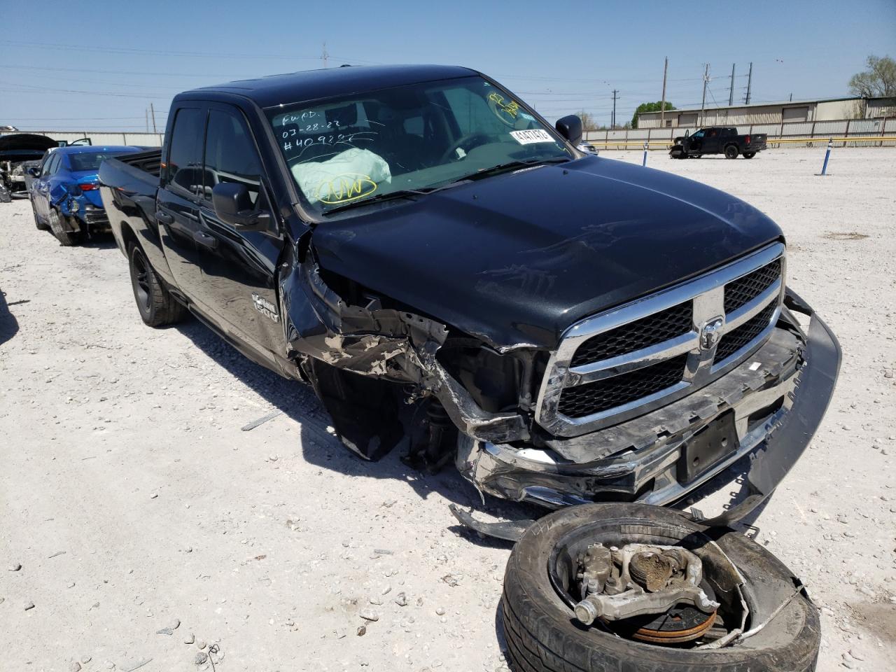 RAM 1500 ST 2018 with VIN 1C6RR7FT1JS282329 - Photo from auction