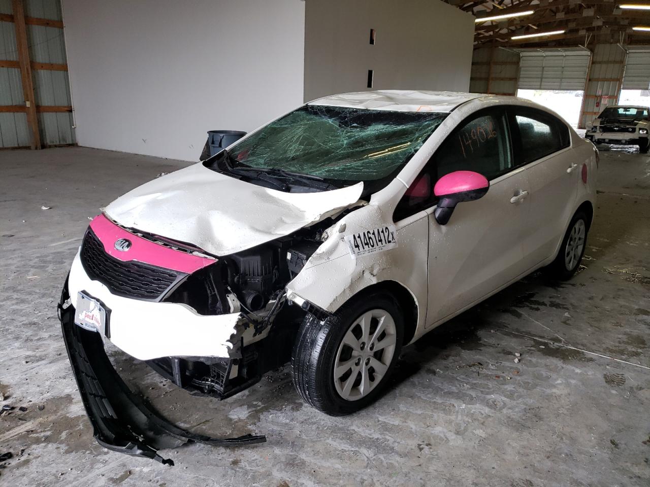 Photo 2 from auction – 2013 KIA RIO LX with VIN KNADM4A39D6296366