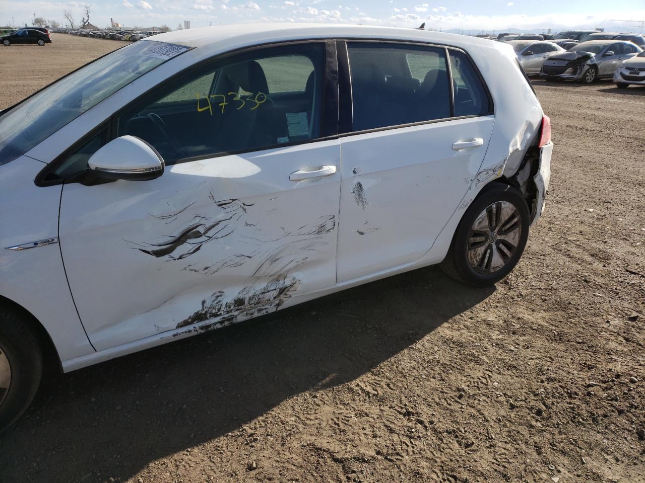 Photo 9 from auction – 2016 VOLKSWAGEN E-GOLF SEL with VIN WVWPP7AU3GW916098