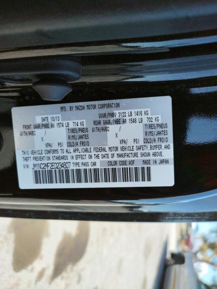 Zdjęcie 10 z aukcji – 2014 MAZDA MX-5 MIATA z VIN JM1NC2MF2E0234607