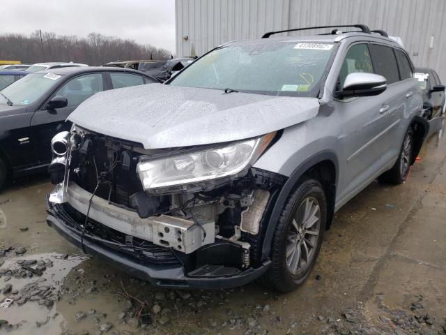 Photo 2 from auction – 2017 TOYOTA HIGHLANDER with VIN 5TDJZRFH5HS401046