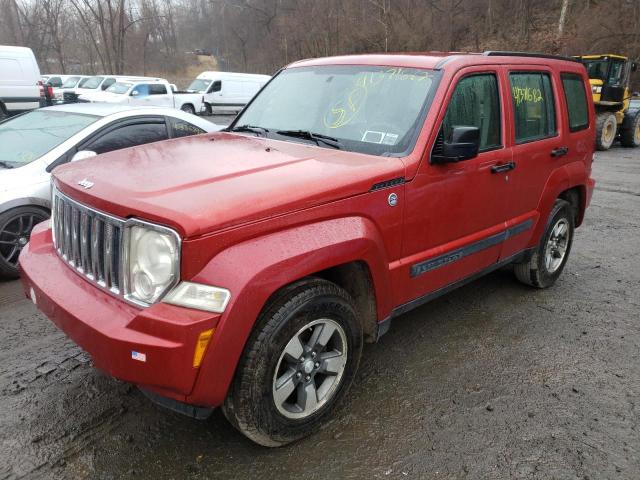 Photo 2 from auction – 2008 JEEP LIBERTY SP with VIN 1J8GN28K98W131995