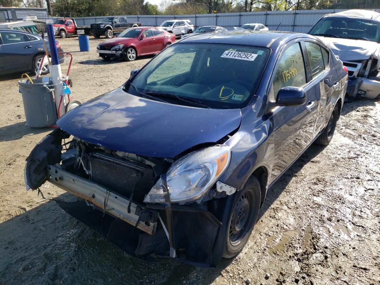Photo 2 from auction – 2014 NISSAN VERSA S with VIN 3N1CN7AP8EK439579