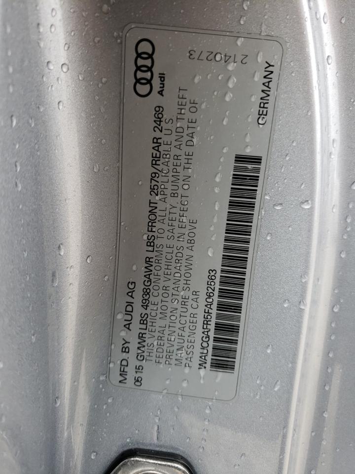 Photo 10 from auction – 2015 AUDI S5 PREMIUM with VIN WAUCGAFR5FA062563