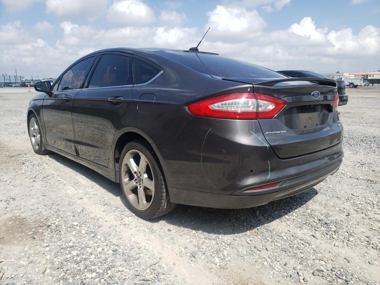 Photo 3 from auction – 2016 FORD FUSION SE with VIN 3FA6P0HD2GR367771