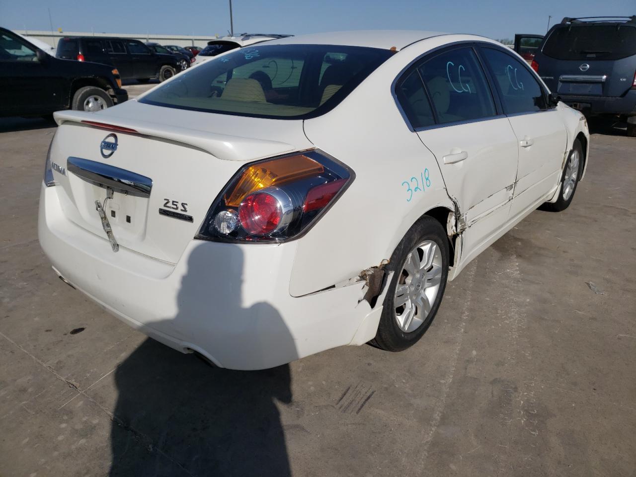 Photo 4 from auction – 2012 NISSAN ALTIMA BAS with VIN 1N4AL2AP0CN435116