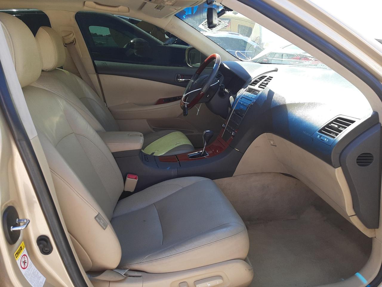 Photo 5 from auction – 2007 LEXUS ES 350 with VIN JTHBJ46G072092354