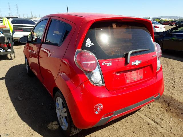 Photo 3 from auction – 2014 CHEVROLET SPARK LS with VIN KL8CA6S91EC523101