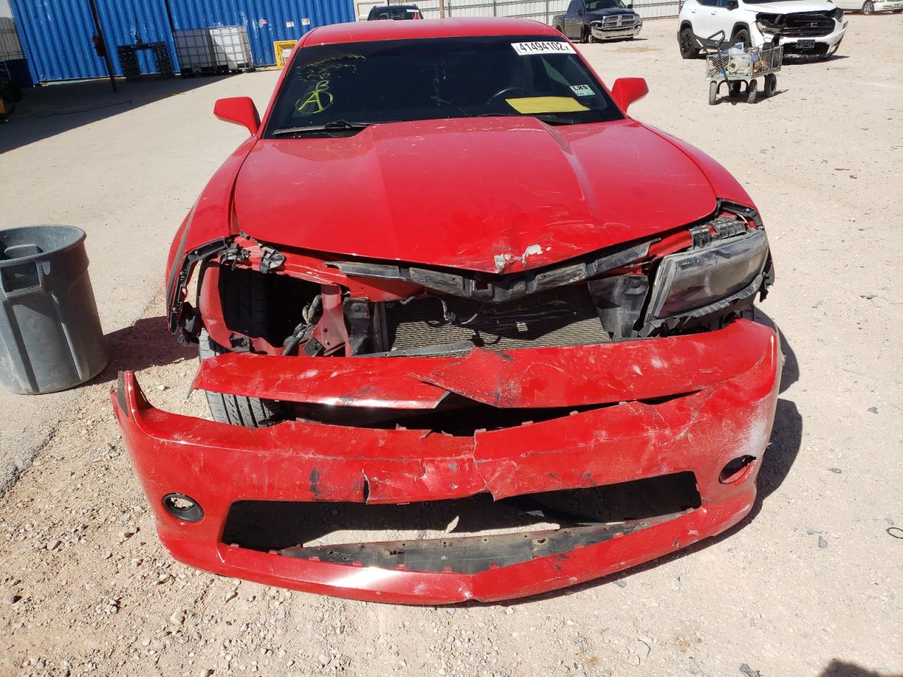 Photo 9 from auction – 2015 CHEVROLET CAMARO LT with VIN 2G1FD1E37F9310340