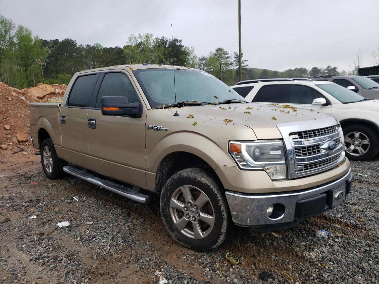 FORD F150 SUPER 2014 with VIN 1FTFW1CF9EFB92893 - Photo from auction