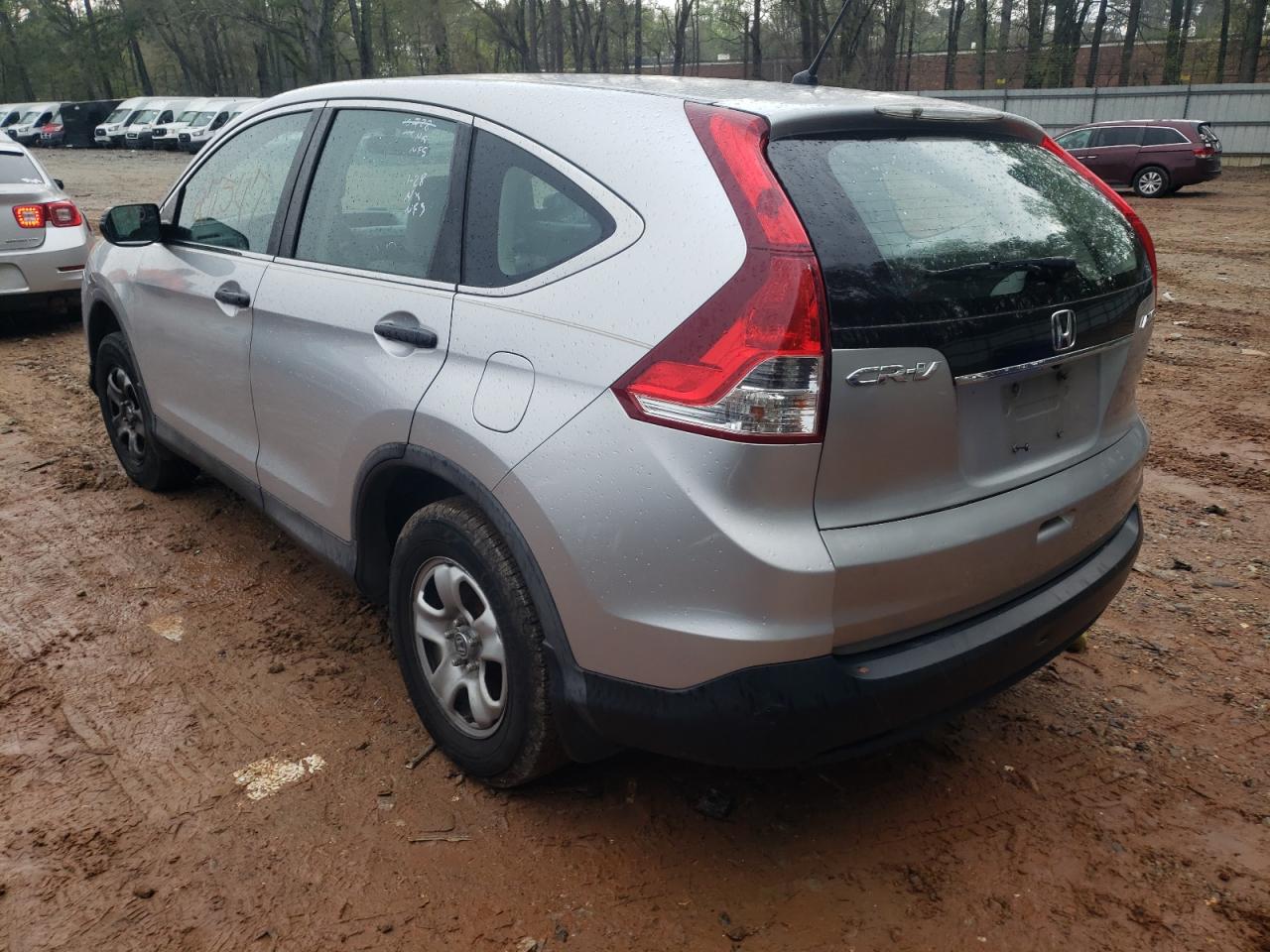 Photo 3 from auction – 2014 HONDA CR-V LX with VIN 2HKRM4H38EH600843