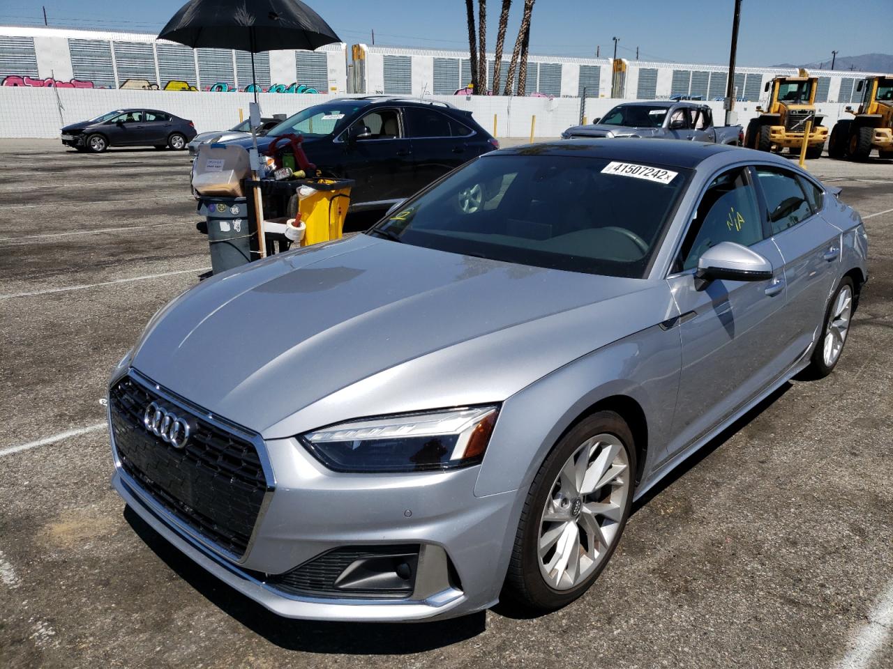 Photo 2 from auction – 2020 AUDI A5 PREMIUM with VIN WAUCNCF51LA020496