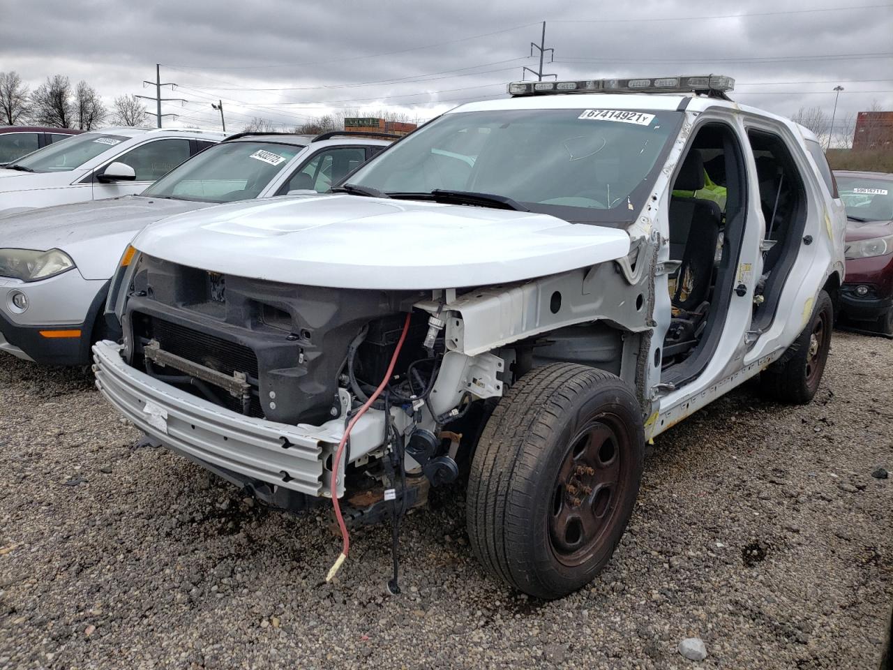 Photo 2 from auction – 2013 FORD EXPLORER P with VIN 1FM5K8AR2DGB71675
